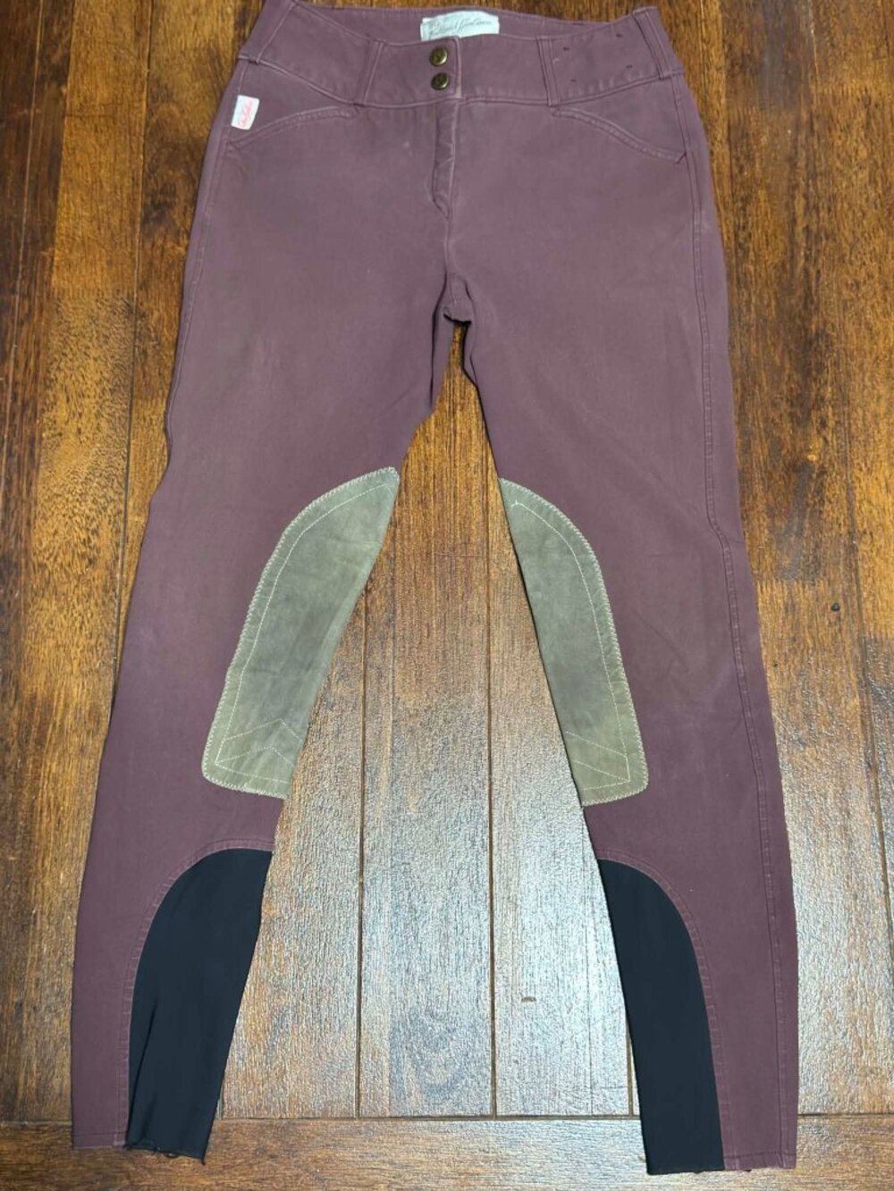 Tailored Sportsman Trophy Hunter 1927 Breeches FZ Bordeaux Tan Womens Size 26